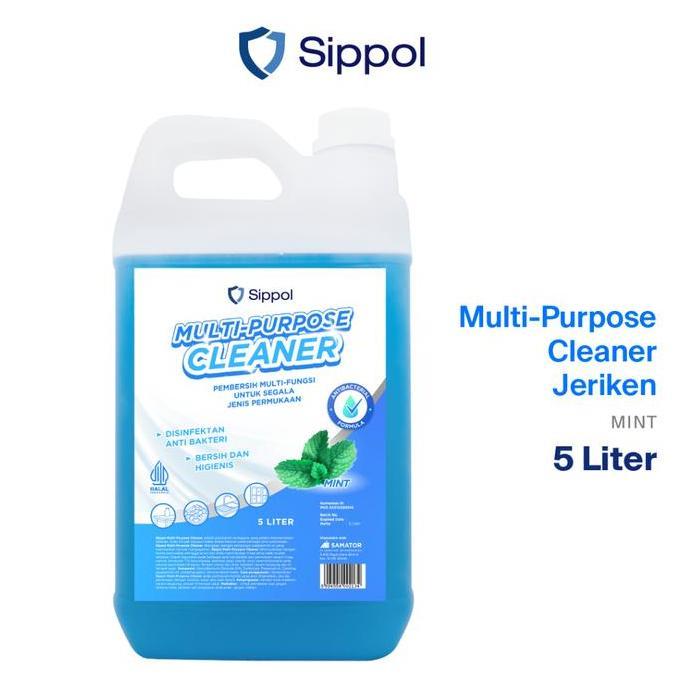 Sippol Multi-Purpose Cleaner Jeriken 5 Liter [Mint]
