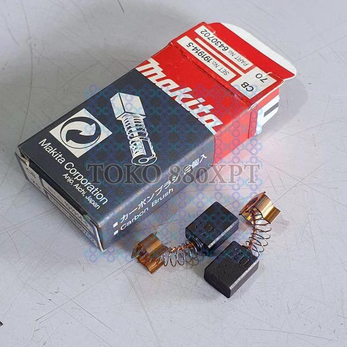 Produk Unggulan] Bostel Carbon Brush CB-70 CB 70 Makita 4320 Jig Saw 6501 Bor Drill 9036 Sander