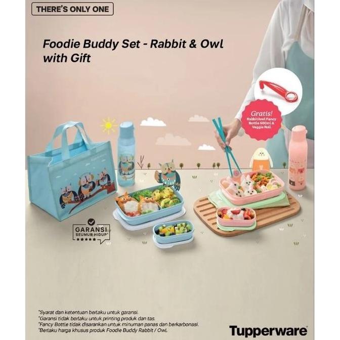 Tupperware Foody buddy set tempat bekal makan anak (1)