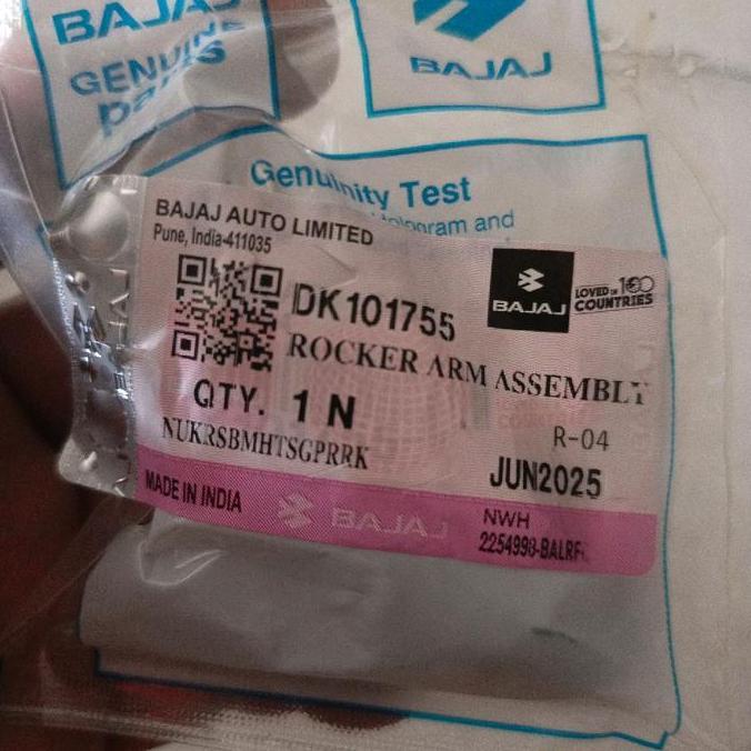 pelatuk klep rocker arm pulsar 180/200/220