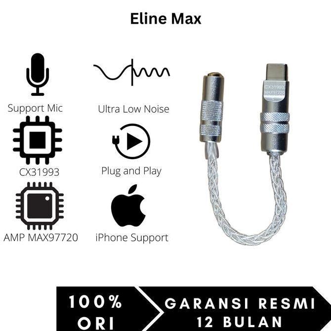 Whynot- J3 Labs Eline Usb Audio Dongle Cx31993 32 Bit 384 Khz Ultra Low Noise