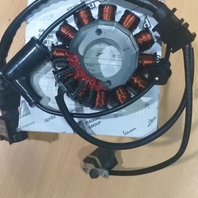 Spull Pengisian Vespa matic - stator koil vespa primavera/ sprint /Gts / Liberty 3v/Iget