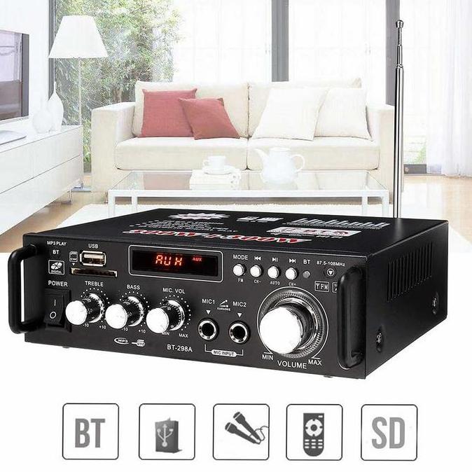 Paket Sound System Cafe Audio Amplifier Bluetooth 4 Speaker [terbaik]