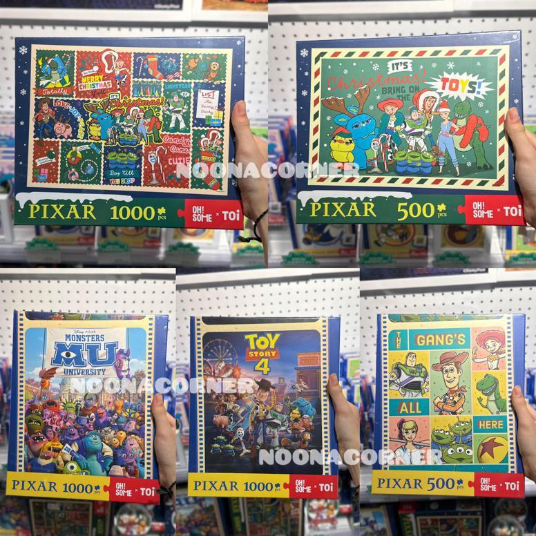 [BQD] KKV x Toi Puzzle 500 pcs & 1000 pcs Disney Pixar Christmas Collections (Toy Story / Monster Un
