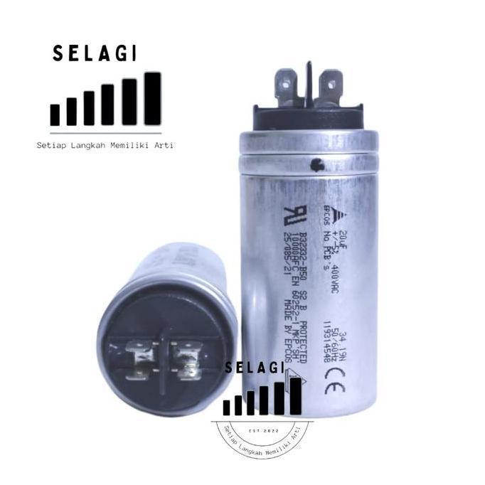 kapasitor ac panasonic 1 pk 20uf READY