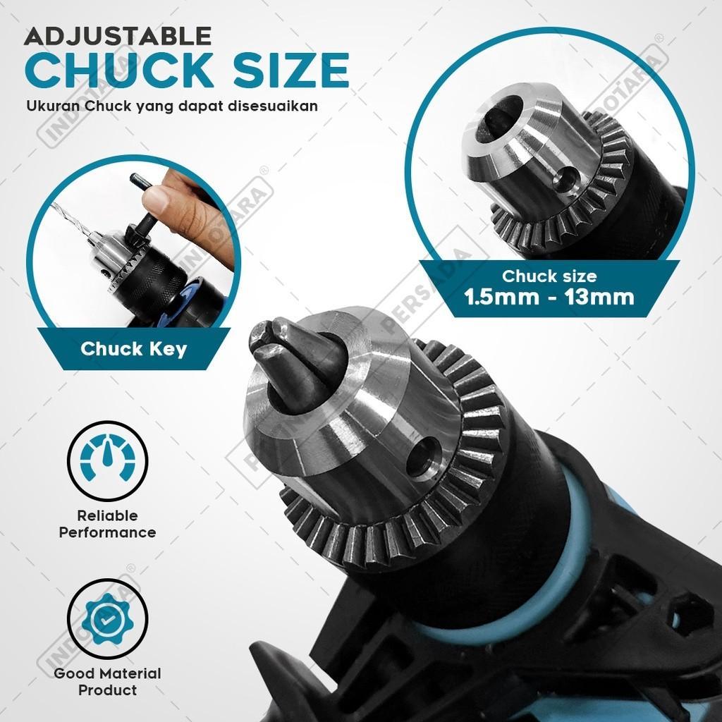 Mesin Bor Impact Drill Listrik Orion - Hd600S