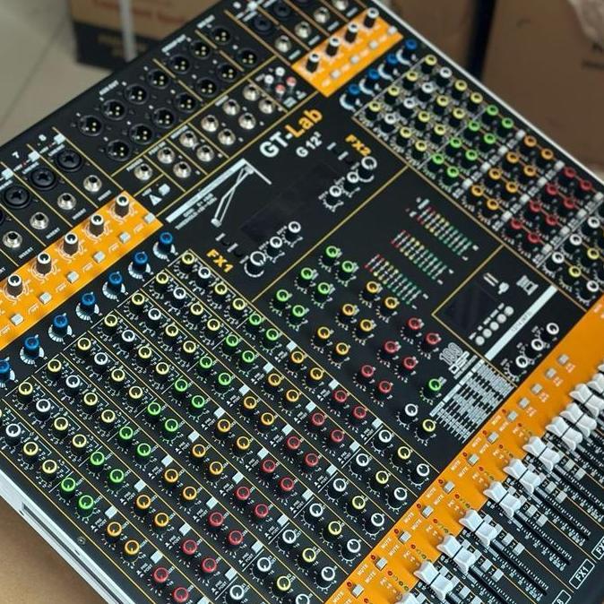 rizkashop99 - mixer gt lab gtlab gen 2 12 chanel g12 dobel effek original