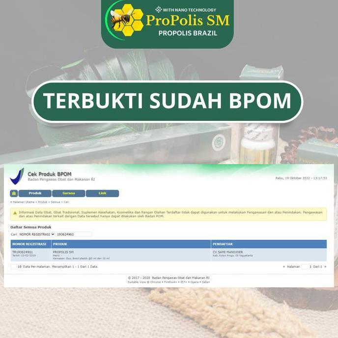 Murah Propolis Sm Penghilang Gatal Selangkangan, Gatal K3Lamin, Gatal Beruntusan Di Pantat, Penghila