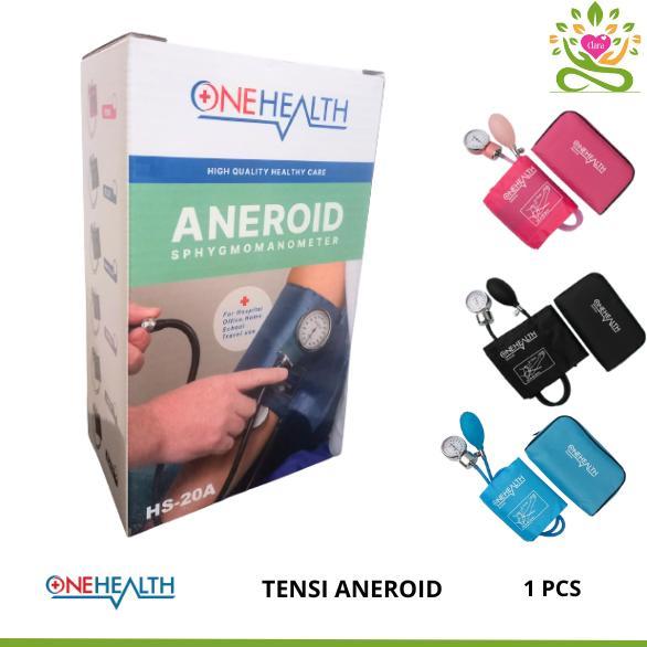 Onehealth Alat Tensi Tensimeter Aneroid Manual Tensi Meter Darah