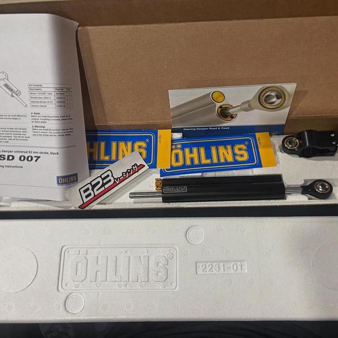 FYP STEERING DUMPER OHLINS SD007 ORIGINAL STABILISER OHLINS NINJA RR R SS UNIVERSAL ''