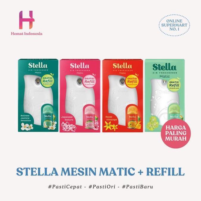 STELLA MATIC MESIN PENGHARUM RUANGAN OTOMATIS