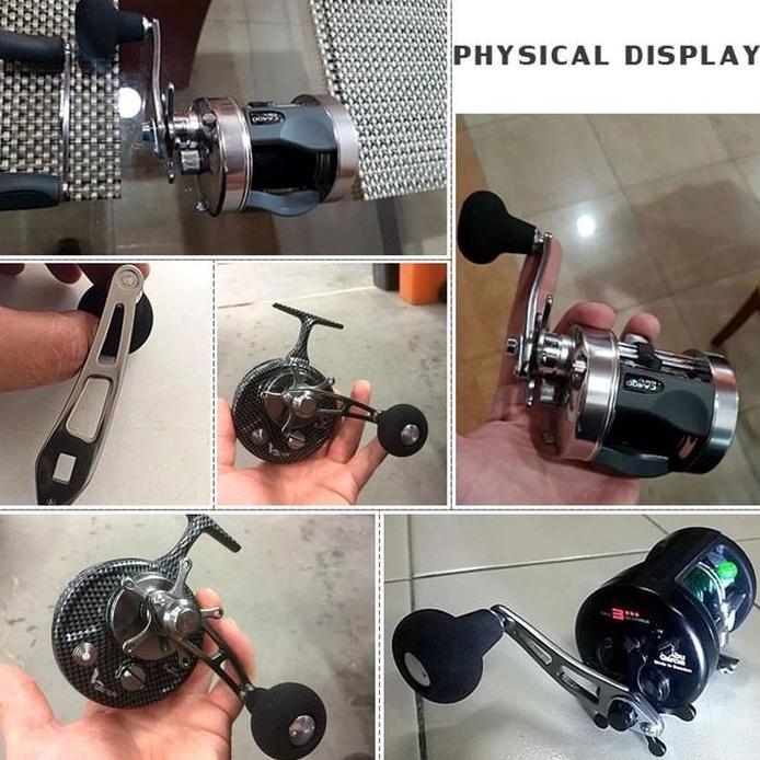 Power Single Handle Reel Bc Eva - Handle Jigging Baitcasting - Repair For Baitcasting Diy - Power Fi