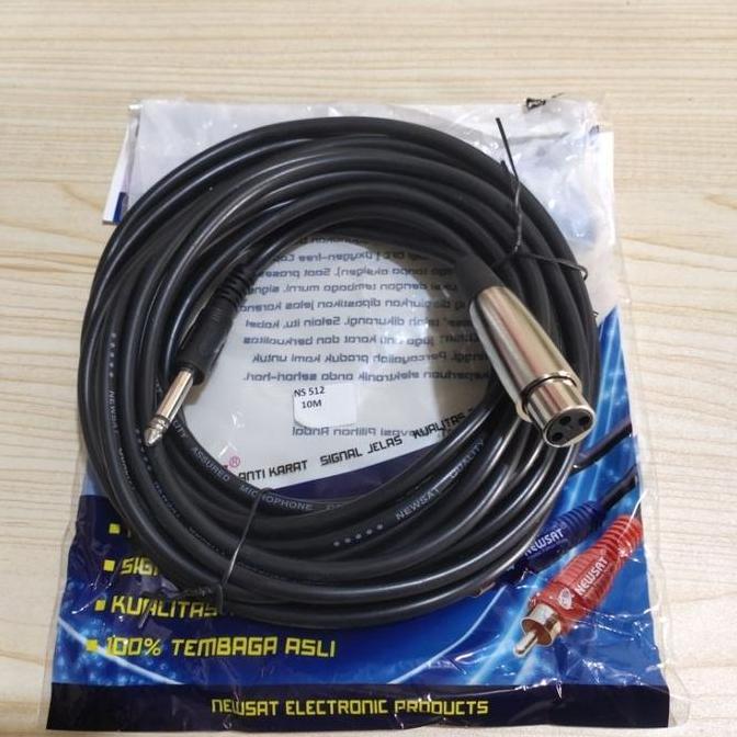 Yoiyoman- Kabel Mic Microphone Panjang 5 Meter / 10 Meter / 15 Meter
