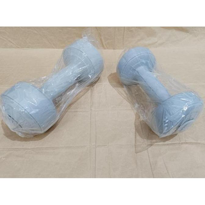 Barbel 2kg / dumbell plastik 2 kg pasir / Dumbel barbel 2 kg
