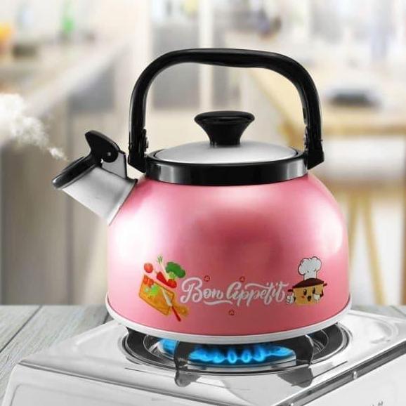 Teko Bersiul 2,5 Liter STYLISH / Kettle Ceret Teko Masak Bunyi Siul