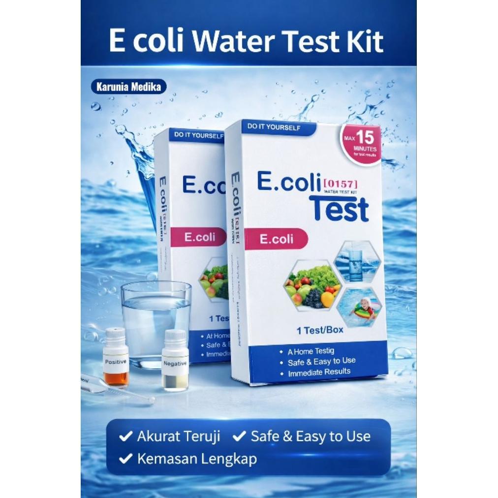 Ready E Coli Water Test Kit - Alat Test Kadar Air E Coli 0157