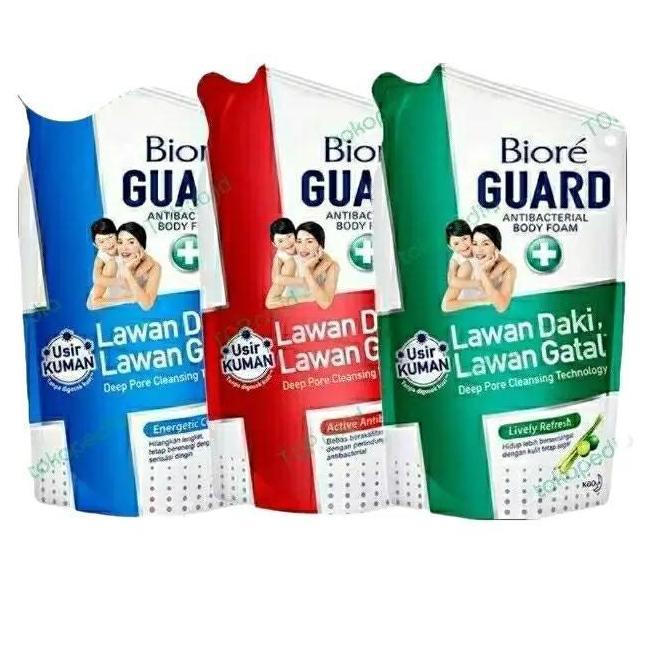 Wash- Sabun Mandi Cair Biore Body Wash Refill 800Ml Varian Lengkap Deo Protect Anti Bakteri Original