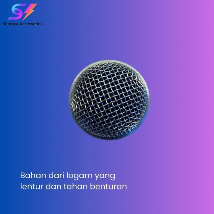 Yoiyoman- Kepala Mic Beta 58| Grill Mic Beta 58 | Kepala Mic Shure Beta | Kepala Mic Krezt Beta 58
