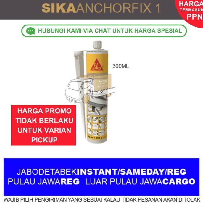Chemical Anchor Sika AnchorFix 1 / lem beton / lem angkur
