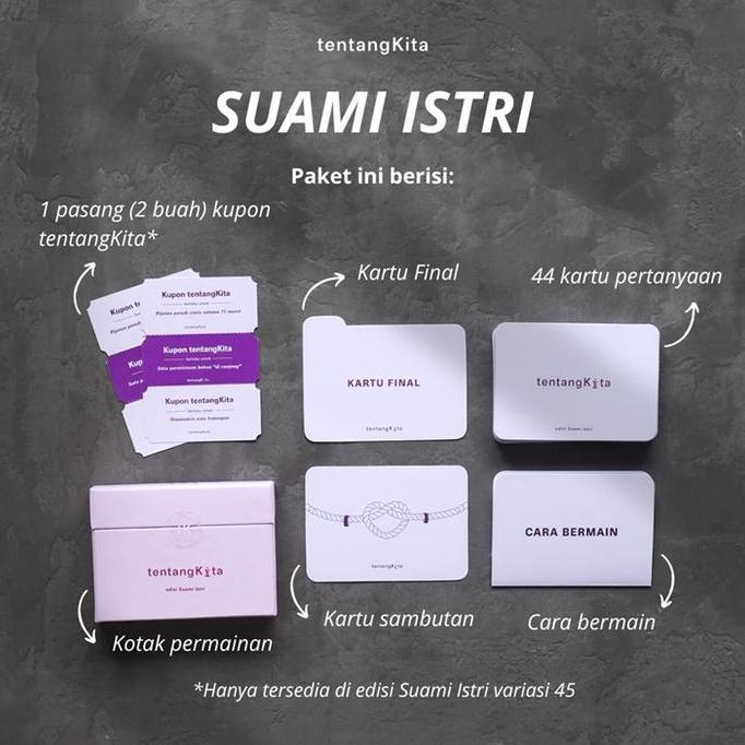 Promo Tentang Kita Edisi Suami Istri Level 1 Card Game Diskon