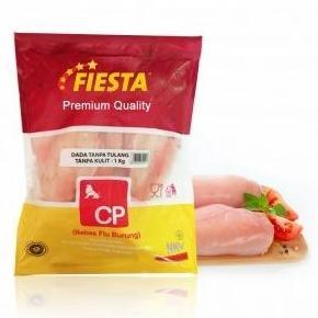 Enaknyoo- Fiesta / Cp Ayam Dada Fillet Sbb Tanpa Tulang Tanpa Kulit 1Kg
