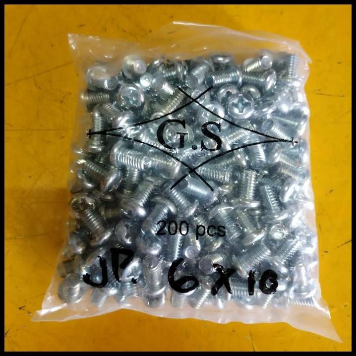 HOT DEAL BAUT JP M 6 X 10 200 PCS 