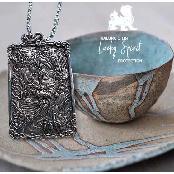 DF210 - Kalung Liontin Qilin Lucky Spirit (BRP10)