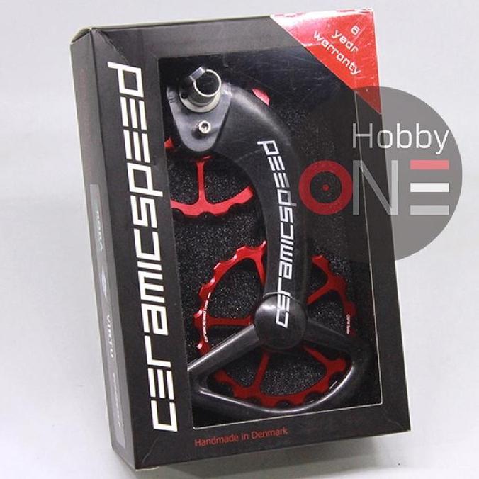 Ceramic Speed OSPW Shimano Dura 9000 7900 Ultegra 6800 11s Red Coated