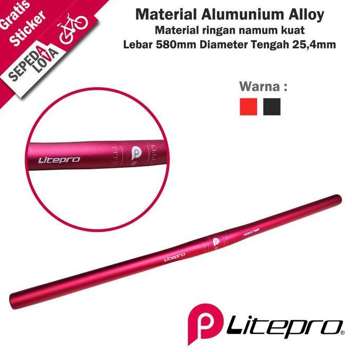 Handlebar Stang Sepeda Litepro Monster AL6061 Alloy Outdoor
