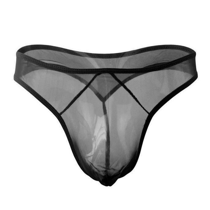 DS16 - Celana Dalam Pria Polos Poliester G String y036 Celana Dalam Pria Poliester Boxer Segi