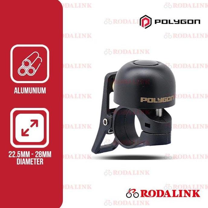 Polygon Bel Sepeda Cooper | Bell Klakson Sepeda Retro