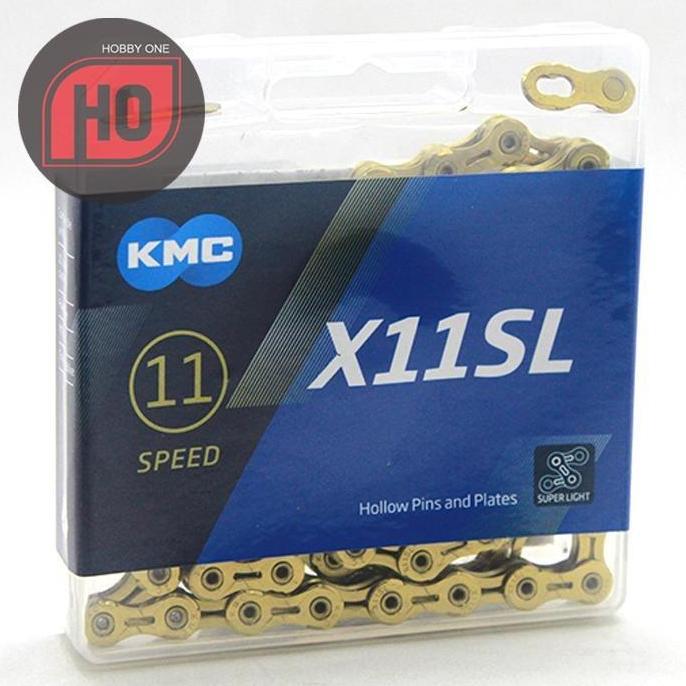 KMC X11SL / X 11 SL - GOLD - Rantai 11 Speed