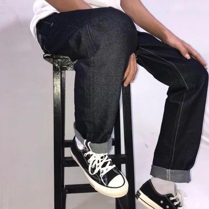 original celana denim selvedge / selvedge denim accent 15 oz / konveksi selvedge