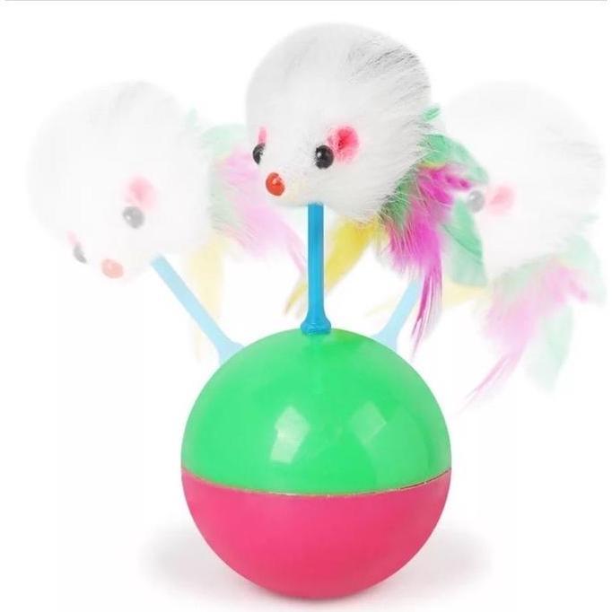 Gratis Ongkir Mainan Kucing Tikus Goyang - Mainan Kucing Tikus Gerak