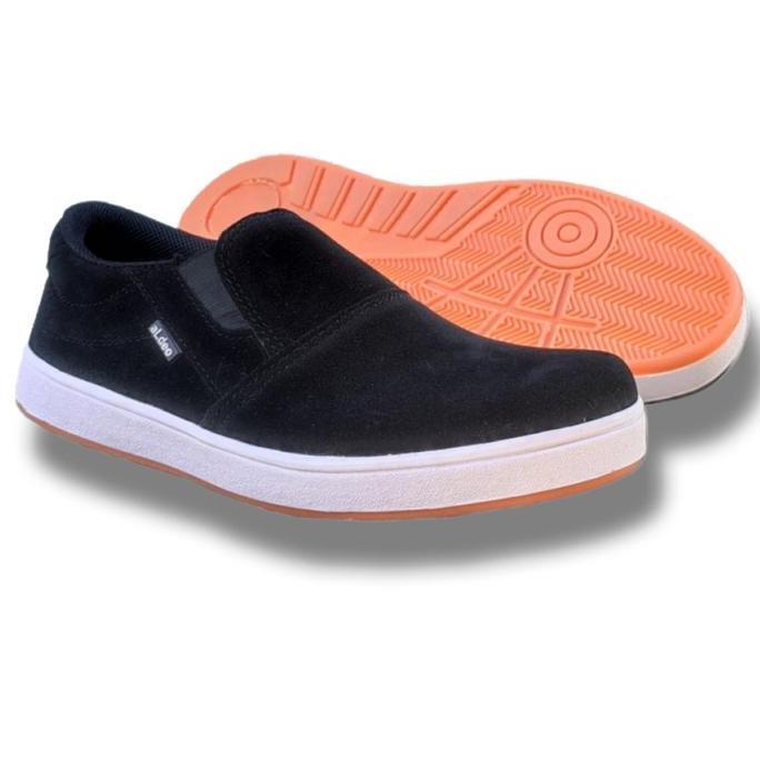 DS322 - Sepatu Pria Casual Slip On Tanpa Tali Cowok Keren Ori Aldhis Terbaru Buat Gaya Kerja dan San