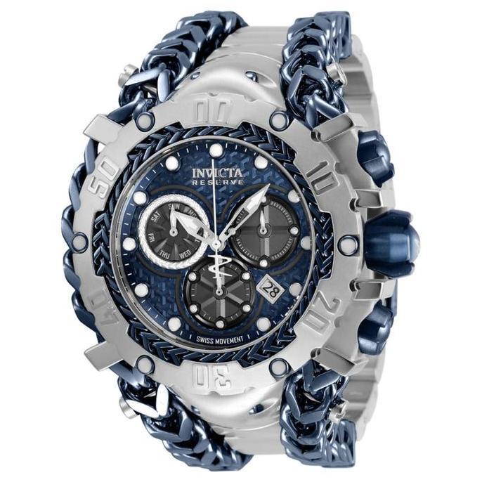 Jam tangan Chronograph INVICTA Reserve Gladiator Silver Stainless terlaris