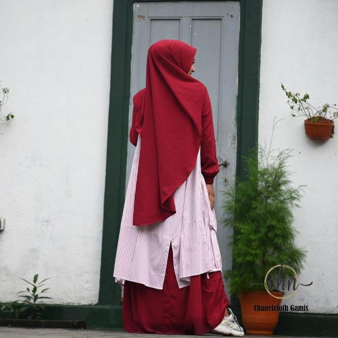 Gamis Mahesa Merah by Chanelcloth