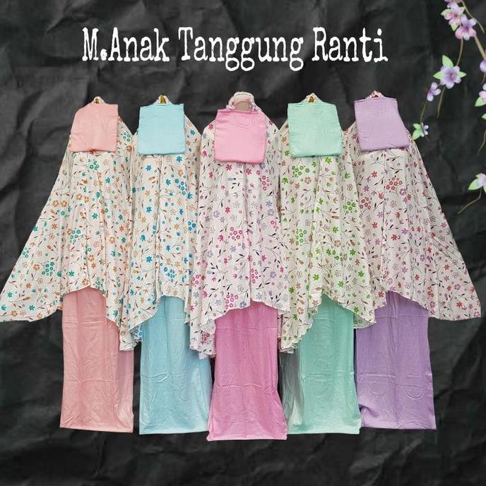 Kirimya- Mukena Anak Tanggung 9-13 Tahun Mukena Anak Rayon Bali