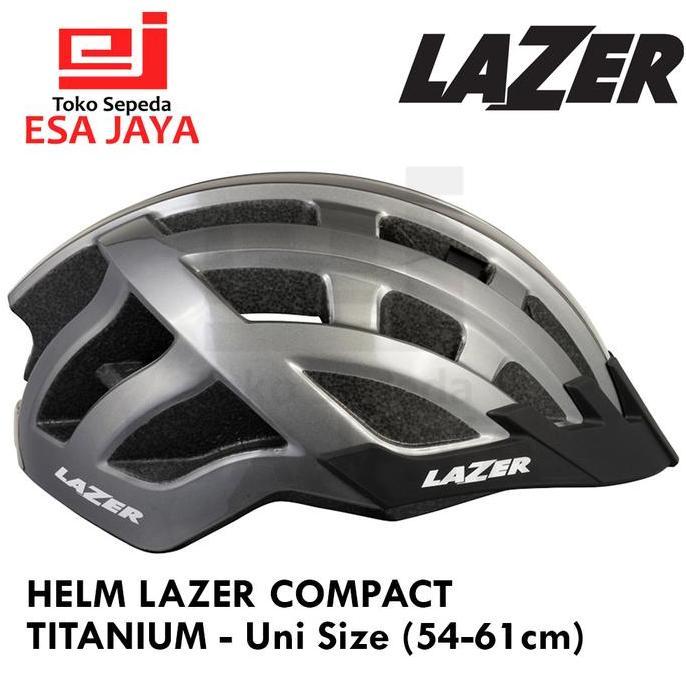 Helm Sepeda LAZER Compact Titanium MTB Sepeda Lipat Roadbike