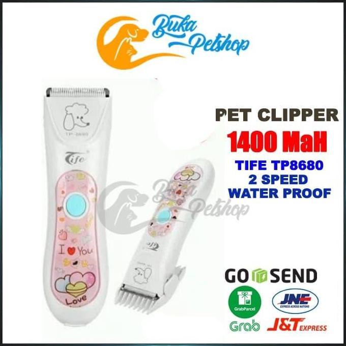[PET] PET Clipper Tife TP8680 Alat Cukur Bulu Kucing Anjing NO ANDIS