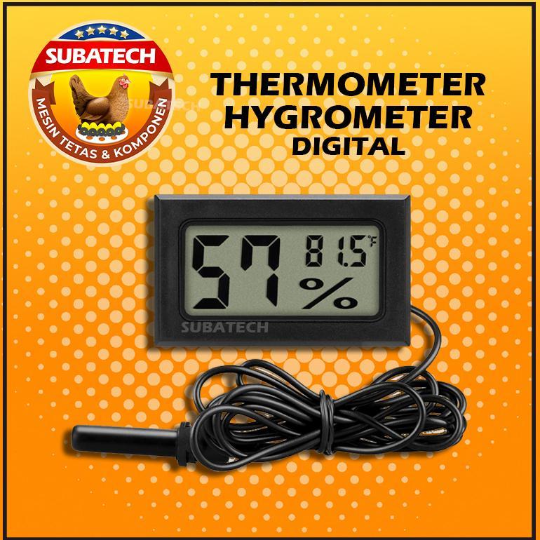 Termometer Higrometer Thermometer Hygrometer Probe Mesin Tetas Suhu Penetas