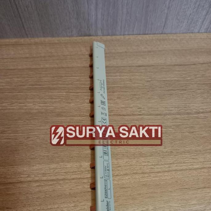 Panelfiks- Schneider Comb Busbar 1P 63A 10387 Busbar Sisir 1P Mcb 1 Phase