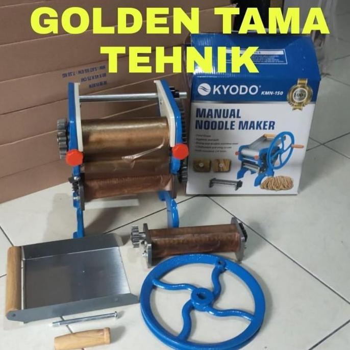 Langsungbersih- Mesin Penggiling Mie Manual / Mesin Cetak Mie Manual Kyodo Kmn 150