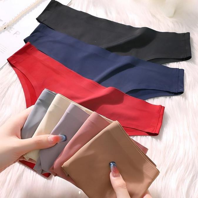 Celana Dalam Wanita Tanpa Jahitan CD Fashion Silk CD, Celana Dalam Wanita Thong, Celana Dalam Wanita