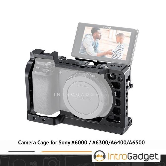 Jadibagus- Cage Rig Sony A6000 A6300 A6400 A6500 Smallrig Uurig Andoer Plate Meta