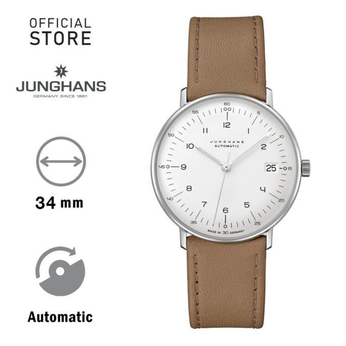 Jam Tangan JUNGHANS Max Bill Kleine Automatic 27/4107 Silver Numbering terlaris