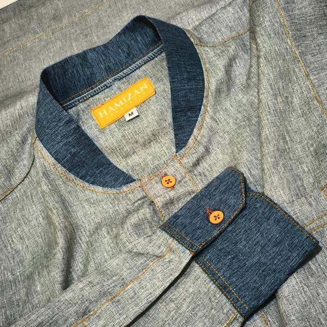 Hamizan Comfy Thobe Baju Jubah Gamis Pria Premium Gamis Haramain Pria