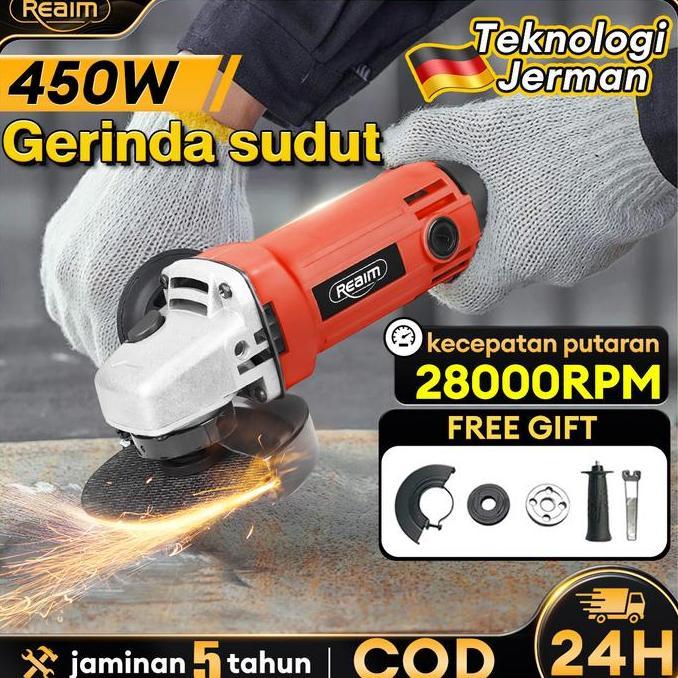 BARASKAKSUJA - BISA COD MESIN GERINDA TANGAN LISTRIK 4 LAXTON ANGLE GRINDER MATA POTONG, POLES, PIRI