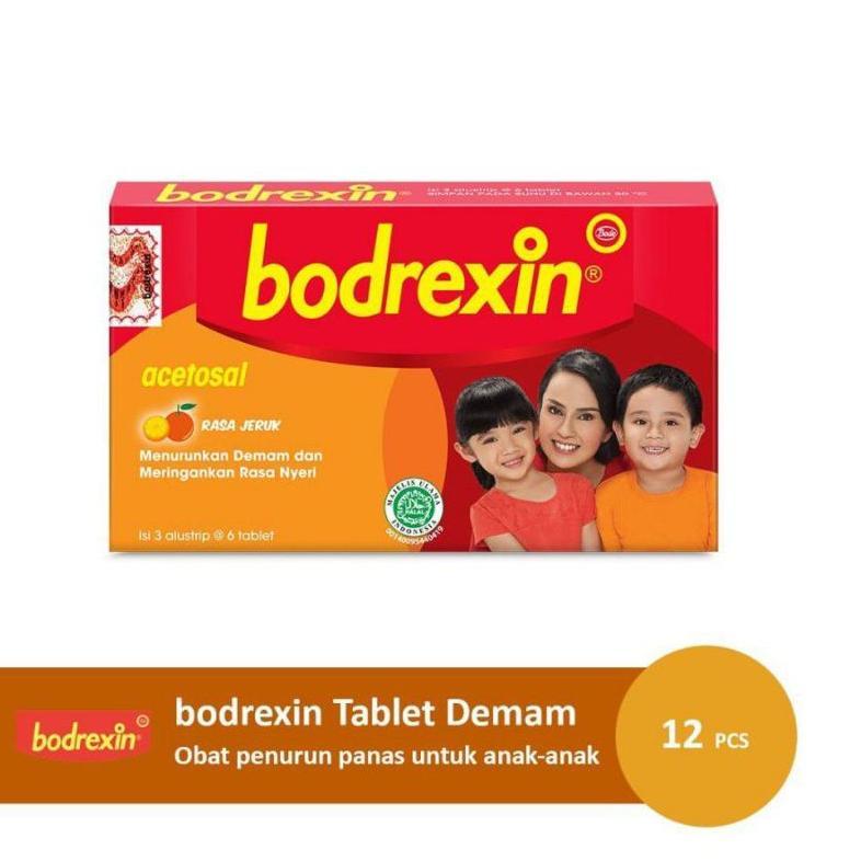 Bodrexin Tablet Flu Dan Batuk Anak Isi 12 Box