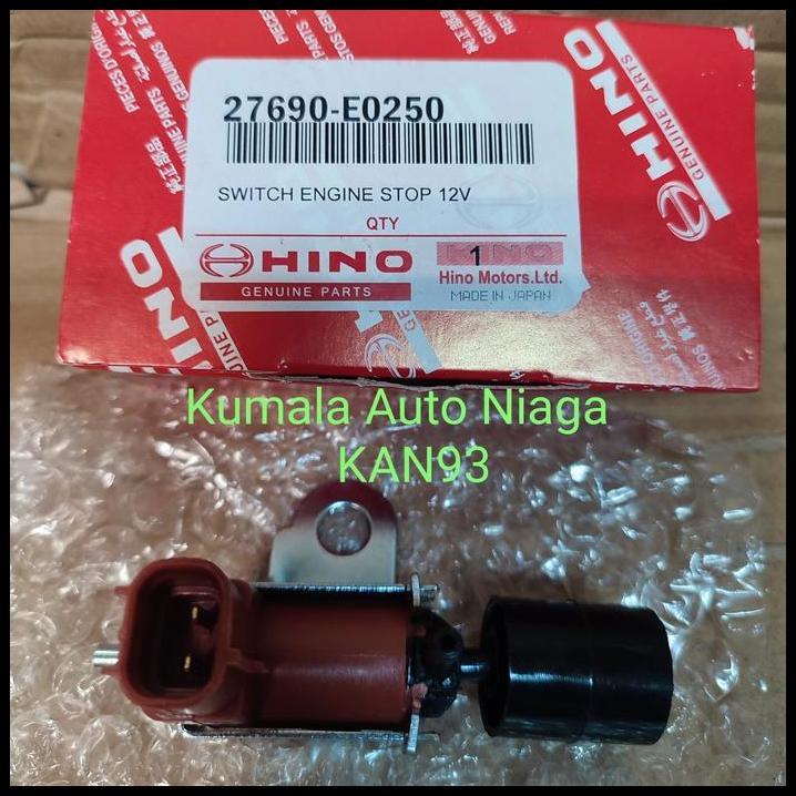 TERLARIS SWITCH ENGINE STOP HT130 12V 27690-E0250